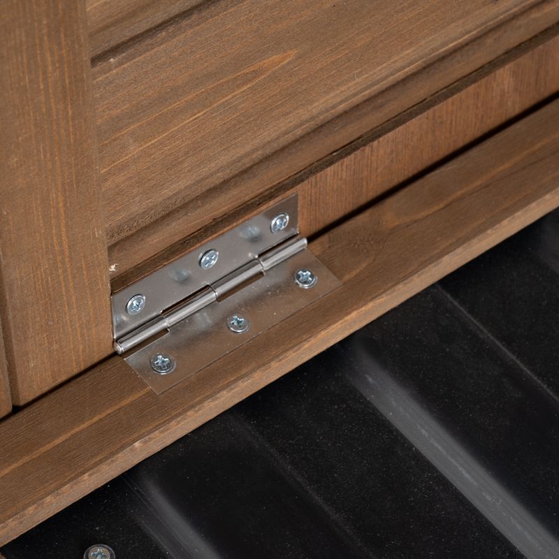 TIAKI Ranch Wooden Chicken Coop (Optionally Expandable) Attached Enclosure: 116 x 78 x 89.8 cm (L x W x H)