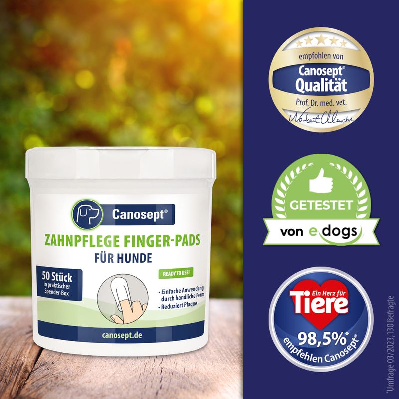 Canosept Dental Care Finger Pads 50 Finger Pads