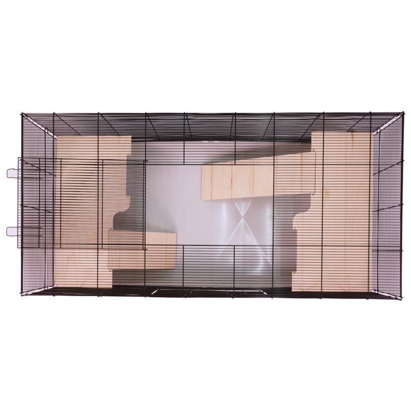 Skyline Speedy Gonzales 120 Small Animal Cage Grey: 118 x 58 x 57cm (L x W x H)