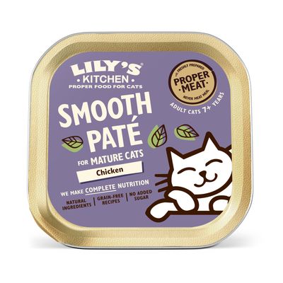 Lily's Kitchen Senior Smooth Paté Selection 19 x 85g Chicken