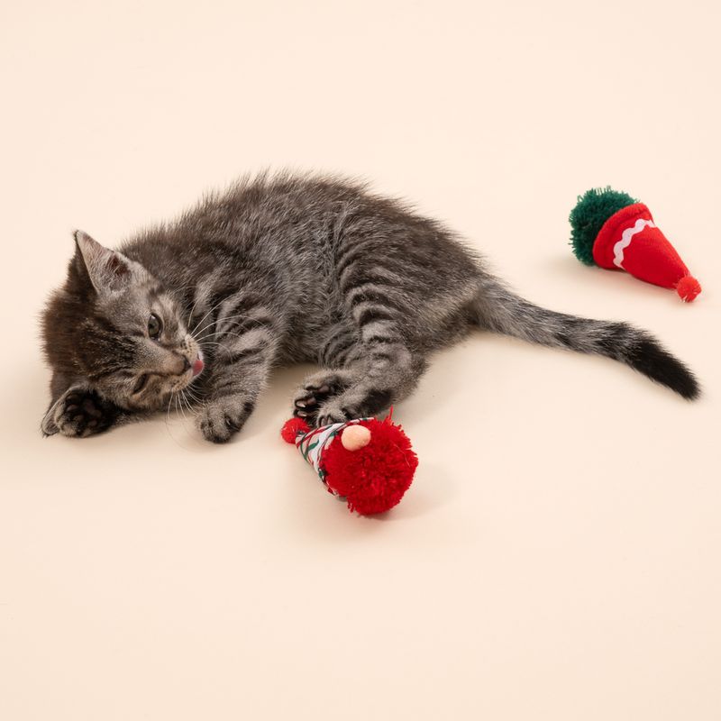 TIAKI Festive Gonk Cat Toy Set Set of 2