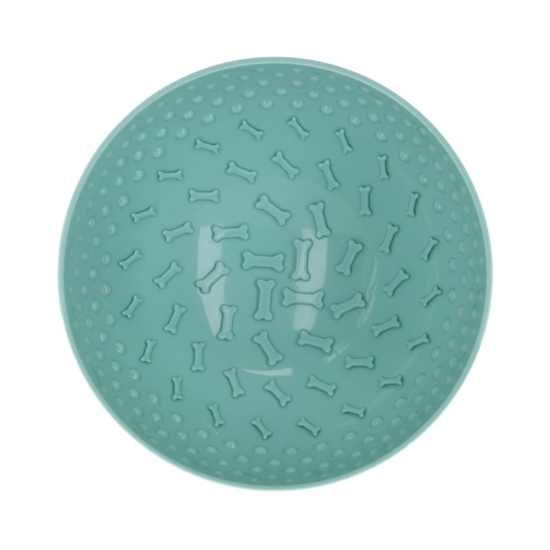 Kerbl Pet Licking Bowl - Turquoise 20.5 x 11cm (W x L)