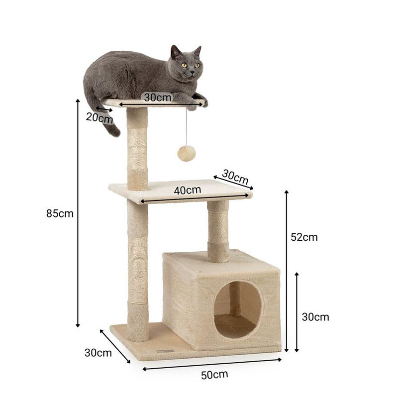 Lionto Scratching Post - 85cm Beige