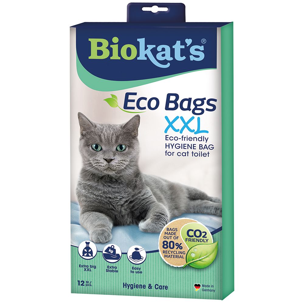 Biokat's Eco Bags XXL for Litter Trays 12 pieces