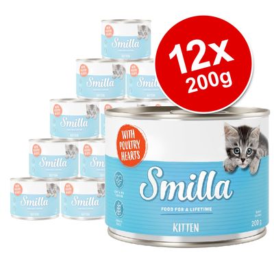 Smilla Kitten Saver Pack 12 x 200g Mixed Pack