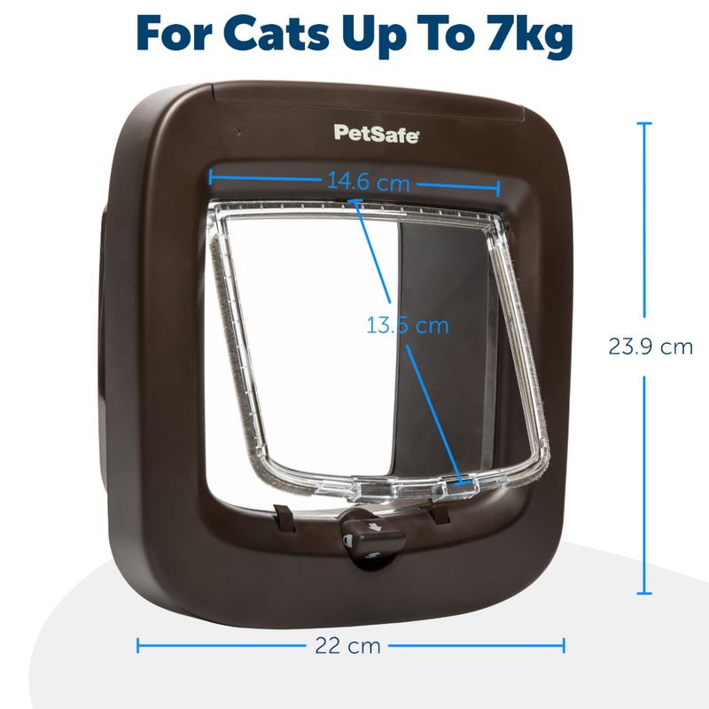 PetSafe Microchip Cat Flap Brown