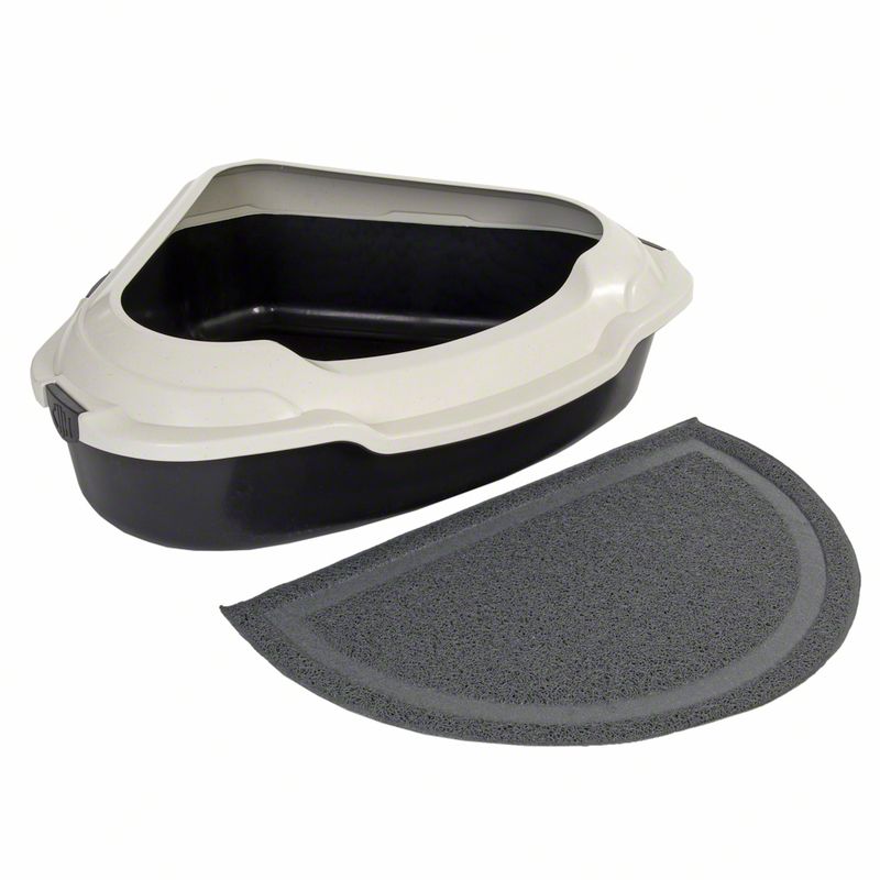 Cat Litter Tray Mat XXL Grey