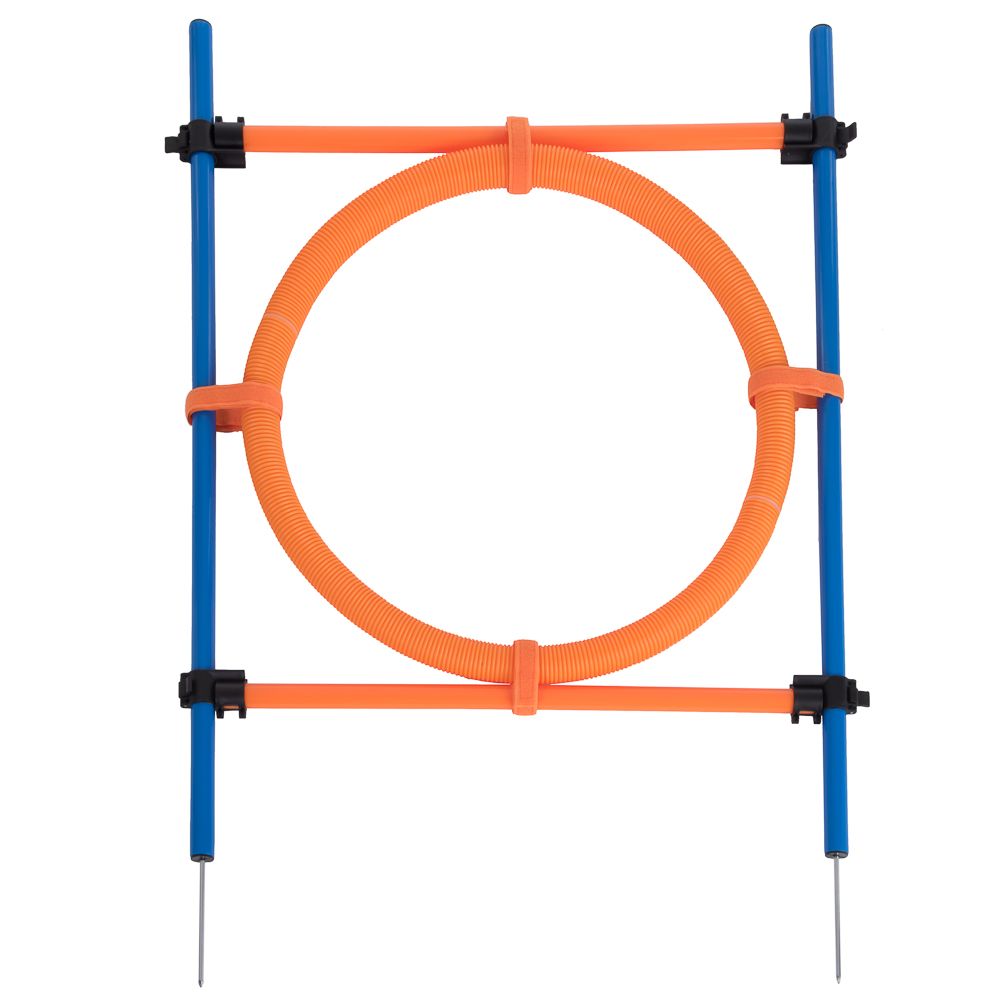 Agility Fun & Sport Jumping Hoop complete set: jumping hoop, diameter 55 cm
