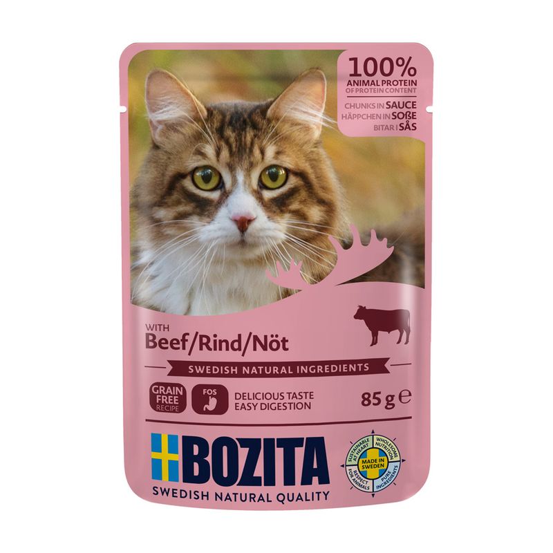 Bozita Chunks in Sauce Pouches Saver Packs 24 x 85g Turkey