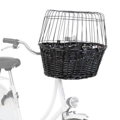 Trixie Bicycle Basket - Black 50 x 35 x 41 cm (L x W x H)