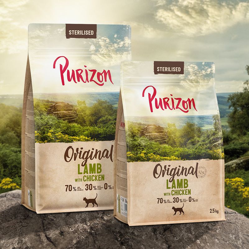 Purizon Sterilised Adult Grain-Free Lamb with Chicken 400g