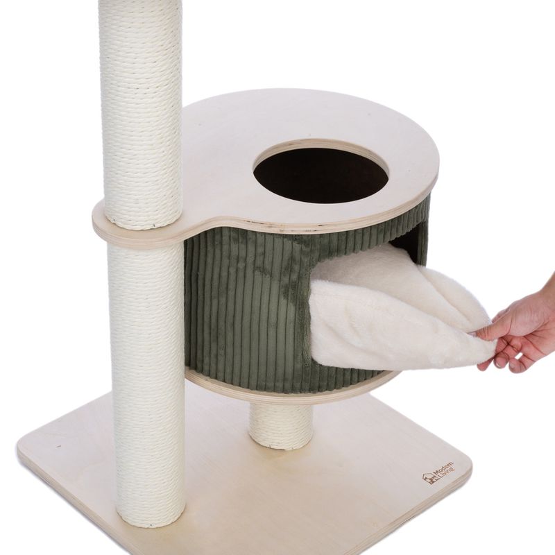 Modern Living Helsinki Scratching Tree S Army Green/Cream