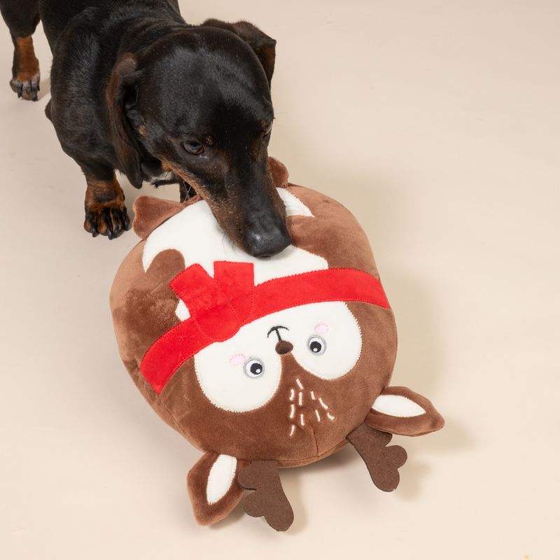 TIAKI Squishmallows Reindeer Plush Dog Toy 25 x 18 x 12 cm (L x W x H)