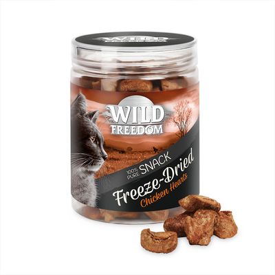 Wild Freedom Freeze-Dried Snacks Chicken Hearts 45g