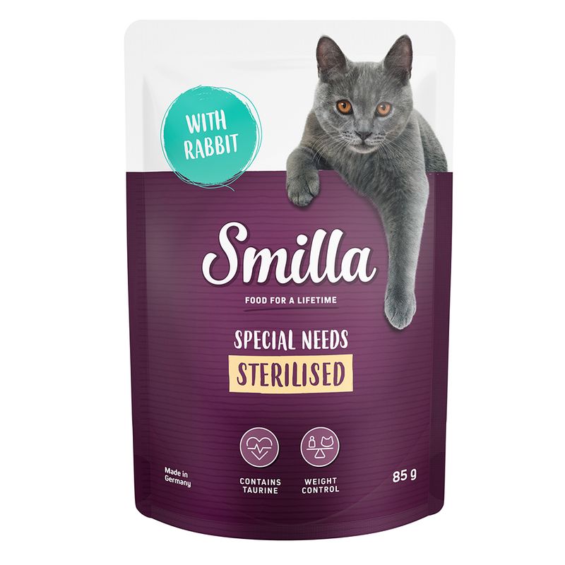 Smilla Adult Sterilised Pouches Mixed Pack 12 x 85g