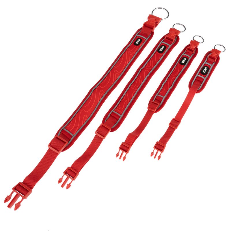 TIAKI Collar Soft & Safe, red Size XS: 25 - 35 cm neck circumference, W 40 mm