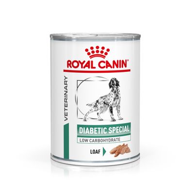 Royal Canin Veterinary Canine Diabetic Special Low Carb Loaf 12 x 410g