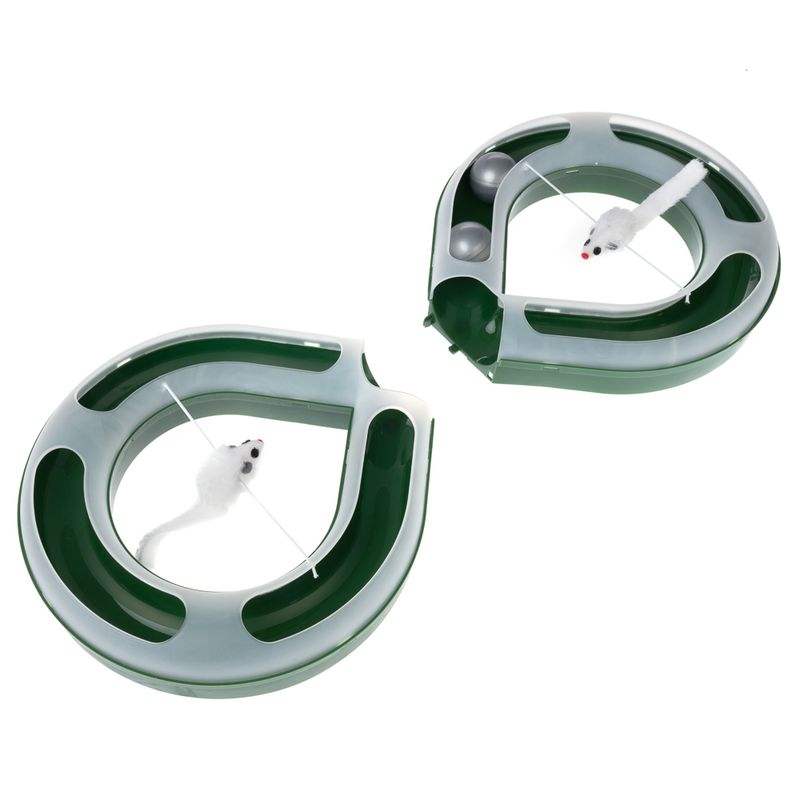 TIAKI Ball Track with Mice Cat Toy 1 Toy