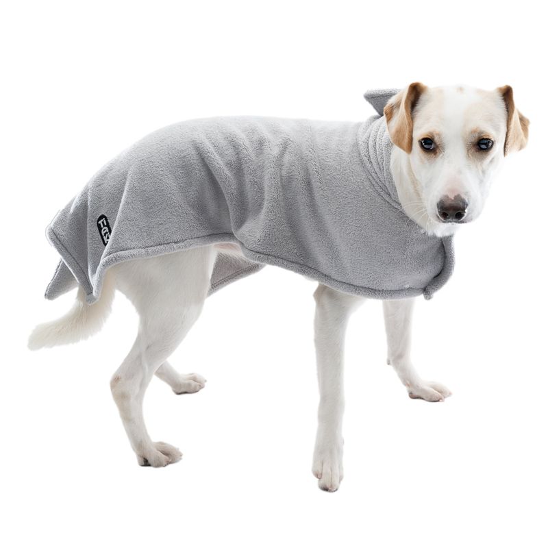 TIAKI Dog Bathrobe - Shark approx. 25cm Back Length