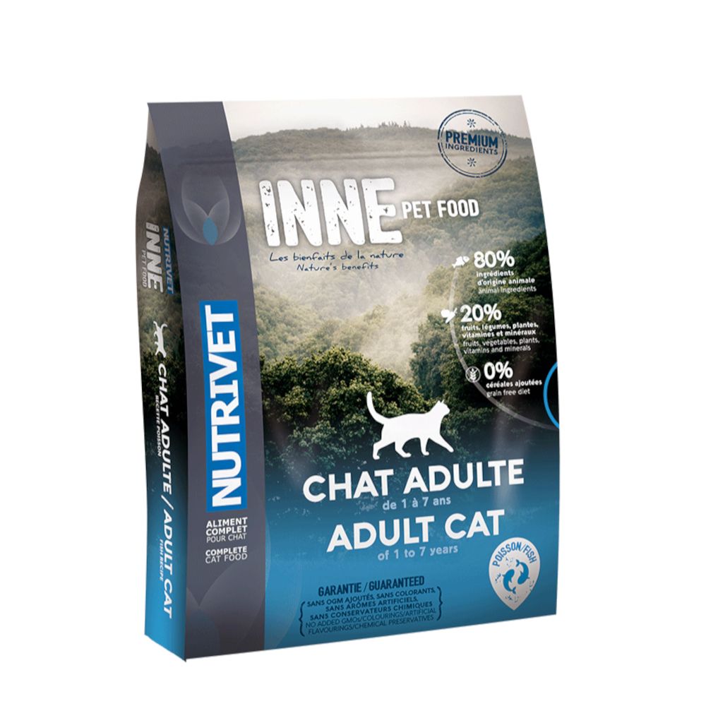 Nutrivet Inne Adult Cat with Fish 1.5kg