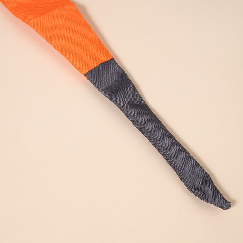 TIAKI Dog Toy Throwing Ball with Catching Tail approx. diameter 8 x (L) 85 cm