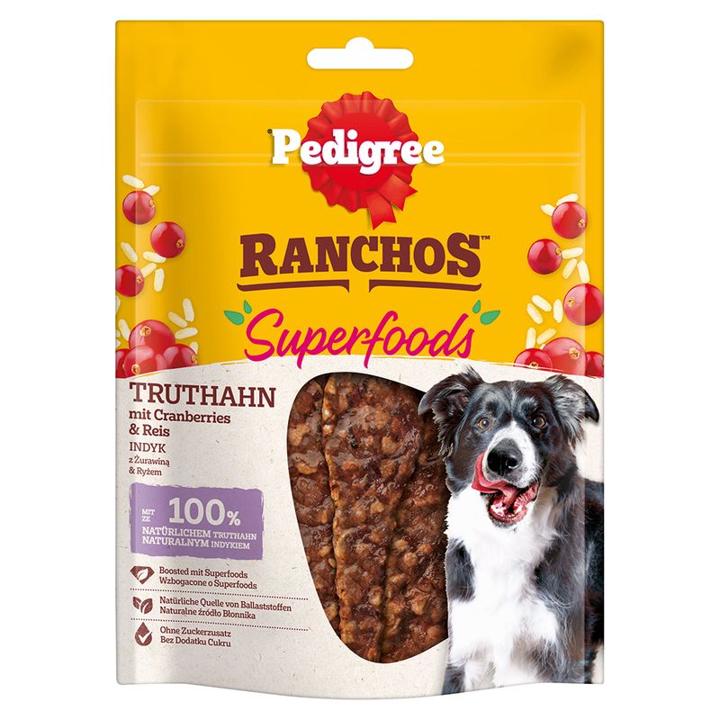 Pedigree Ranchos Superfoods Turkey (70g)