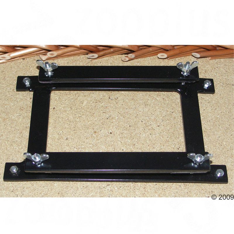 Aumüller Bicycle Basket with Wire (Luggage Rack Mount) 53 x 35 x 43 cm (LxWxH) (approx.)