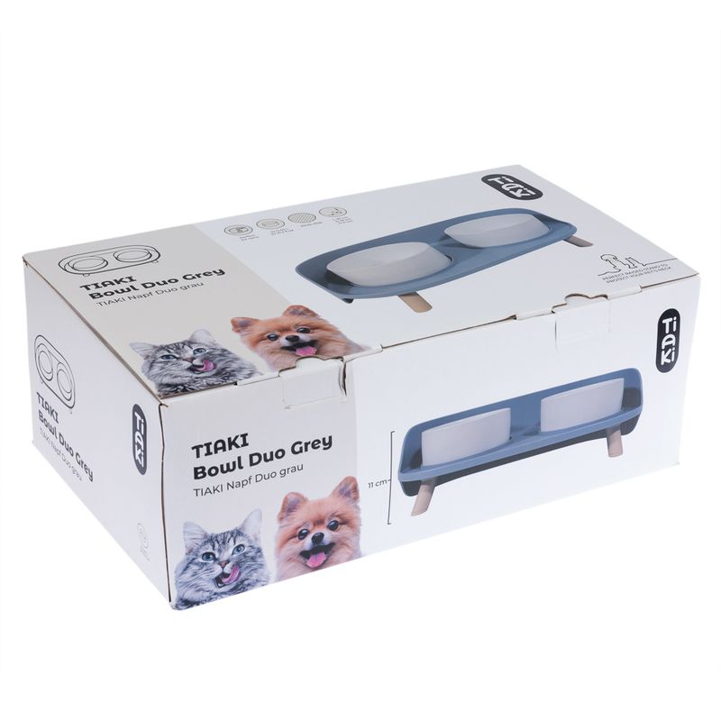 TIAKI Ceramic Bowl Duo 2 x 450 ml, diameter 12.5 cm