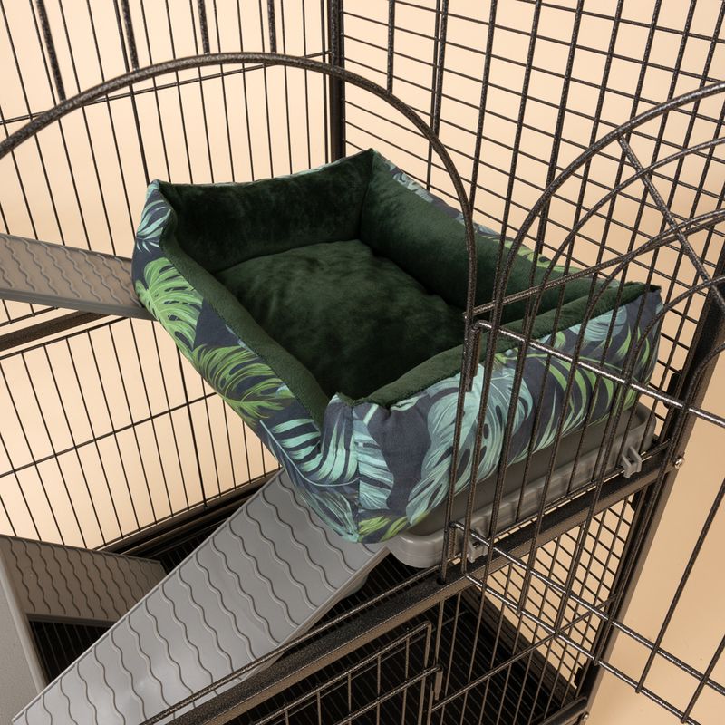 TIAKI Jungle Collection Cuddle Bed for Small Pets 35 x 28 x 12 cm (L x W x H)