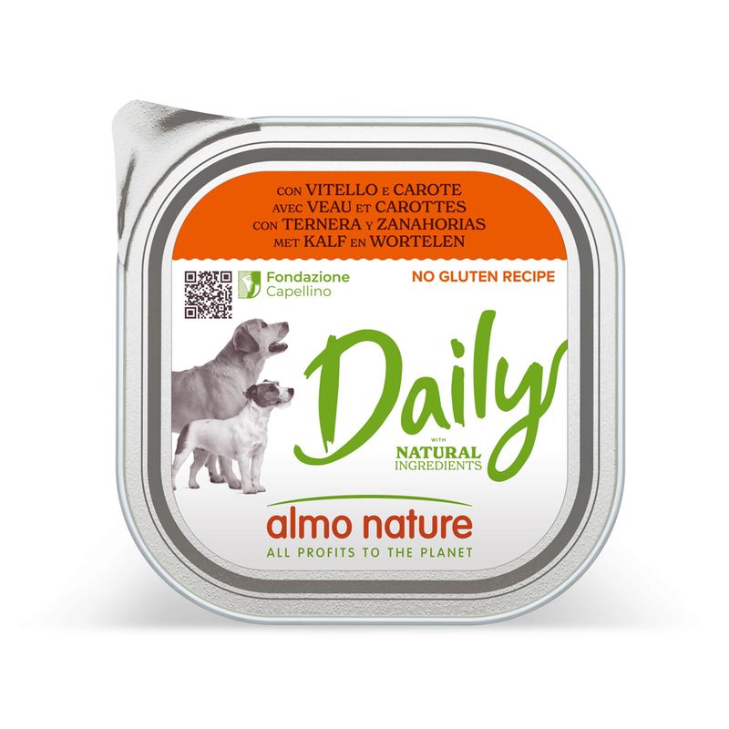 Almo Nature Daily Saver Pack 18 x 300g With Veal & Carrots