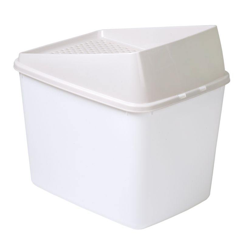 Big Box Cat Litter Tray White
