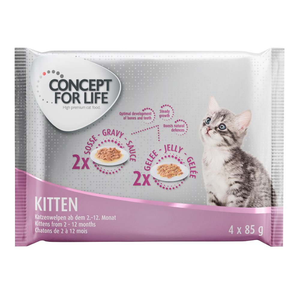 Concept for Life Mixed Trial Pack 4 x 85g Sterilised