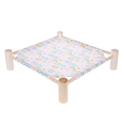 TIAKI Island Life Cat Bed 50 x 50 x 13 cm (L x W x H)