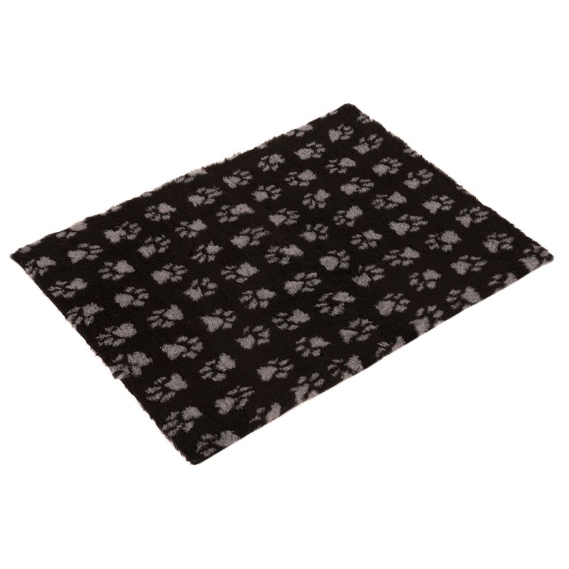 Vetbed® Isobed SL Paw Blanket - Black/Grey 75 x 50 cm (L x W)