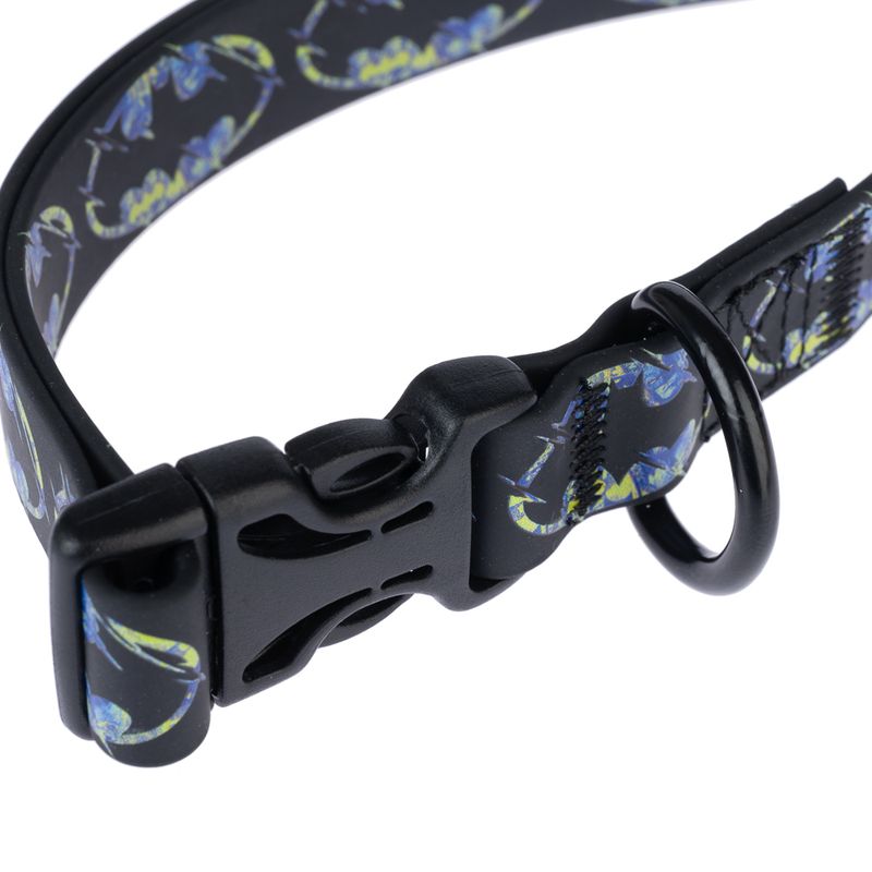 DC Batman Collar - Black Size S: Neck Circumference 25 - 36 cm, Width 20mm
