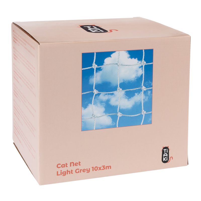 TIAKI Light Grey Safety Net with Wire Reinforcement 2 x 1.5m