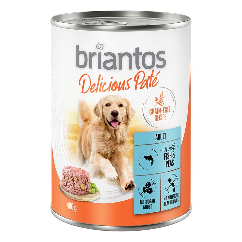 Briantos Delicious Paté Saver Pack 24 x 400g Mixed Pack (3 Varieties)