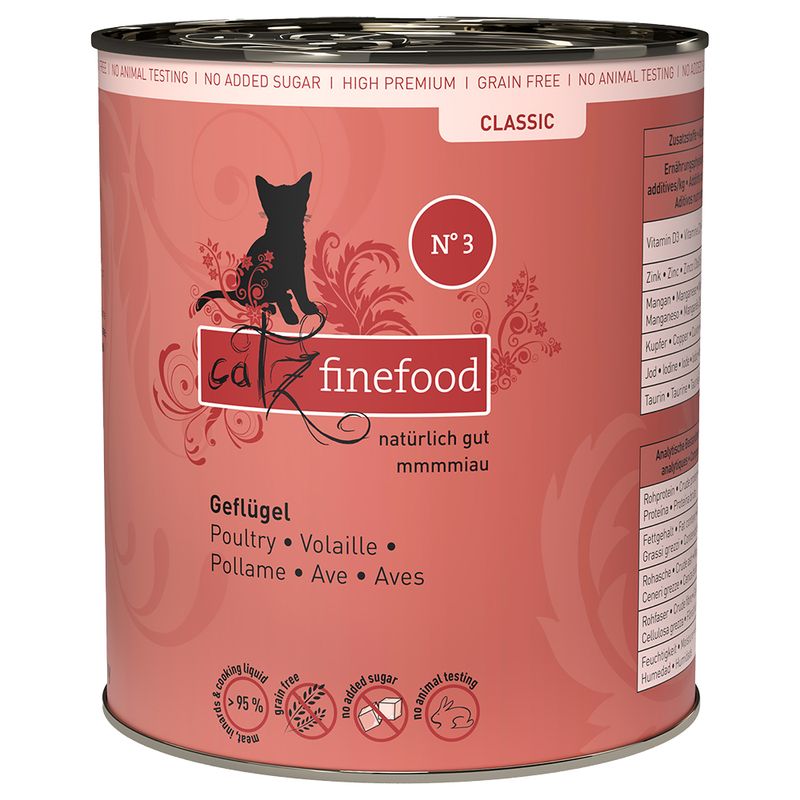 catz finefood Saver Pack 24 x 800g Beef & Veal