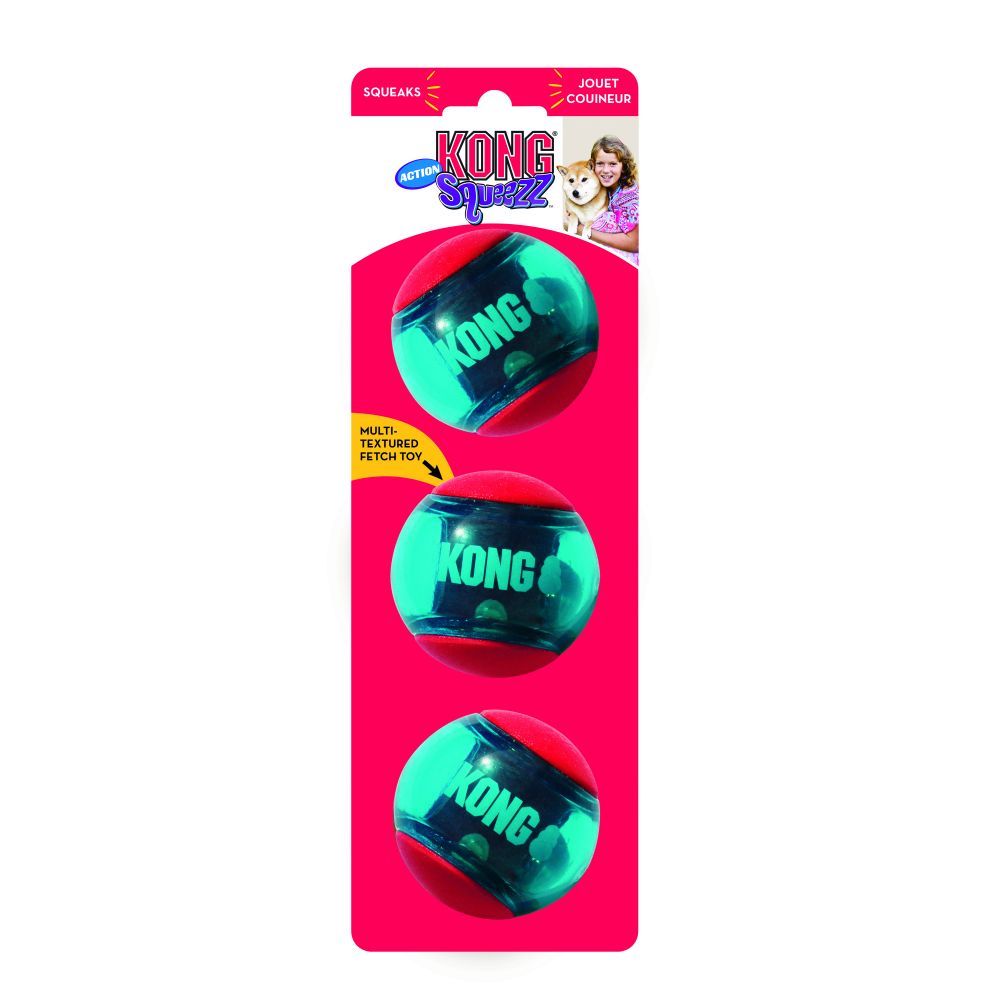 KONG Squeezz Action Ball Medium (6cm)