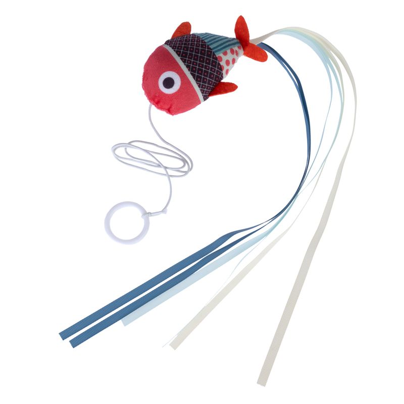 TIAKI Fish Cat Dangler Toy with Finger Ring 1 Toy