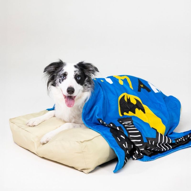 DC Batman Dog Mattress Size S: 80 x 50 x 15 cm (L x W x H)