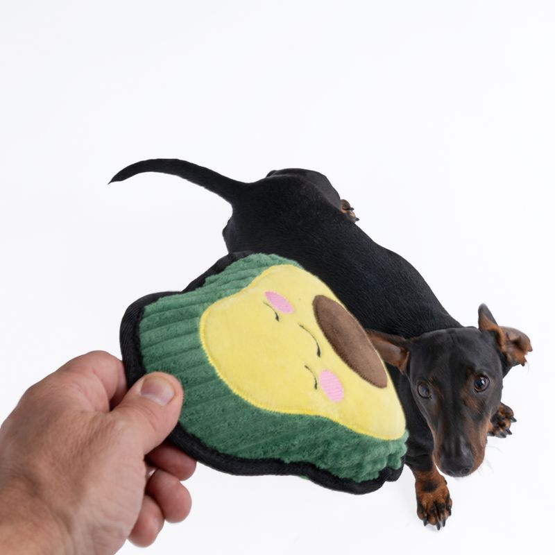 TIAKI Happy Avocado Tough Dog Toy 24 x 18 x 6.5cm (L x W x H)