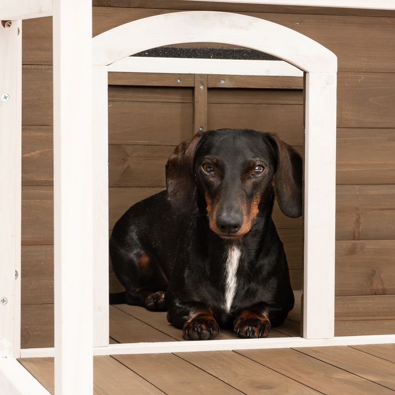 Doug Dog Kennel Size S: 85.7 x 96.5 x 58.3cm (L x D x H)