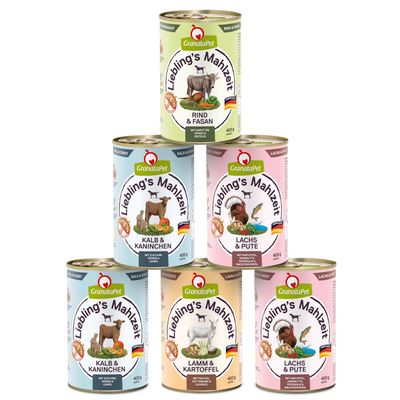 GranataPet Liebling's Mahlzeit - Trial Pack 6 x 400g