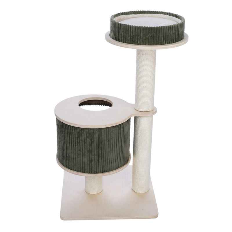 Modern Living Helsinki Scratching Tree S Army Green/Cream