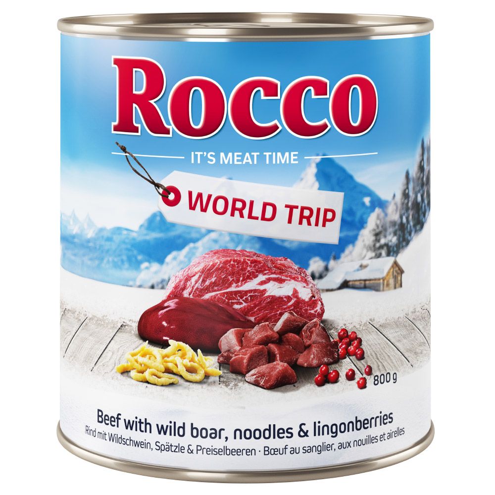 Rocco World Trip: Austria - Wild Boar with Spaetzle Noodles & Lingonberries 6 x 800g