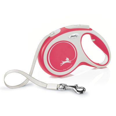 flexi Comfort Harness Leash - Red - 5m Size M: up to 25kg