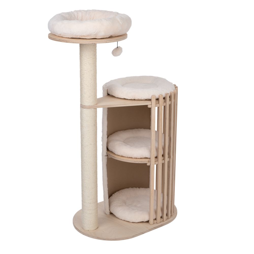 Natural Paradise Lotus Scratching Post Cream