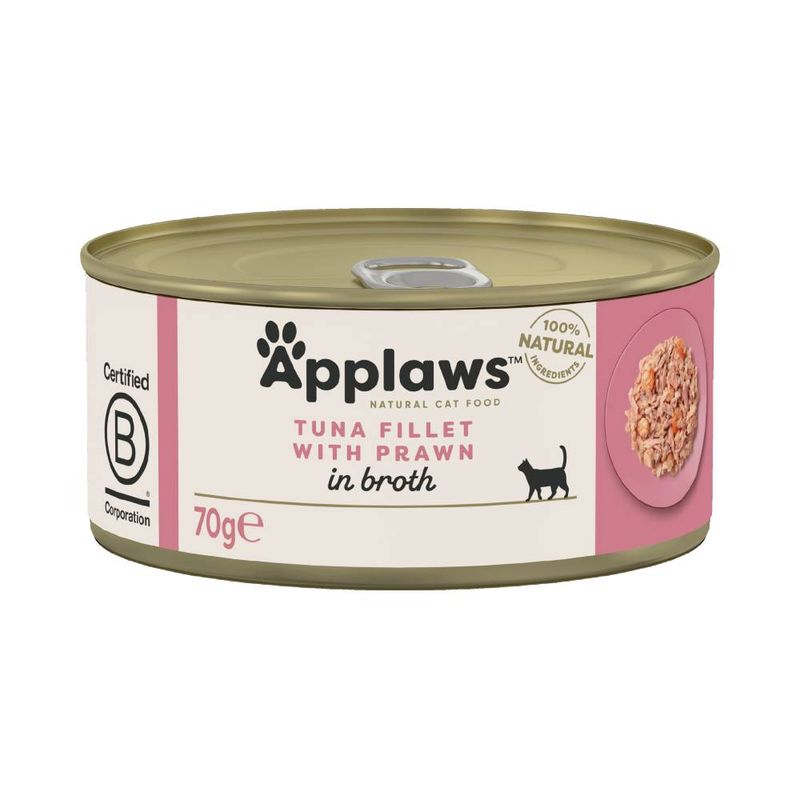 Applaws Cat Food 70g - Tuna / Fish Mixed Pack: Fish Collection 12 x 70g