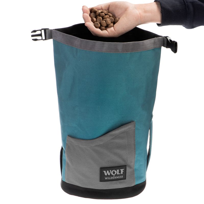 Wolf of Wilderness Dog Food Bag approx. 22 x 20 x 42 cm (L x W x H)